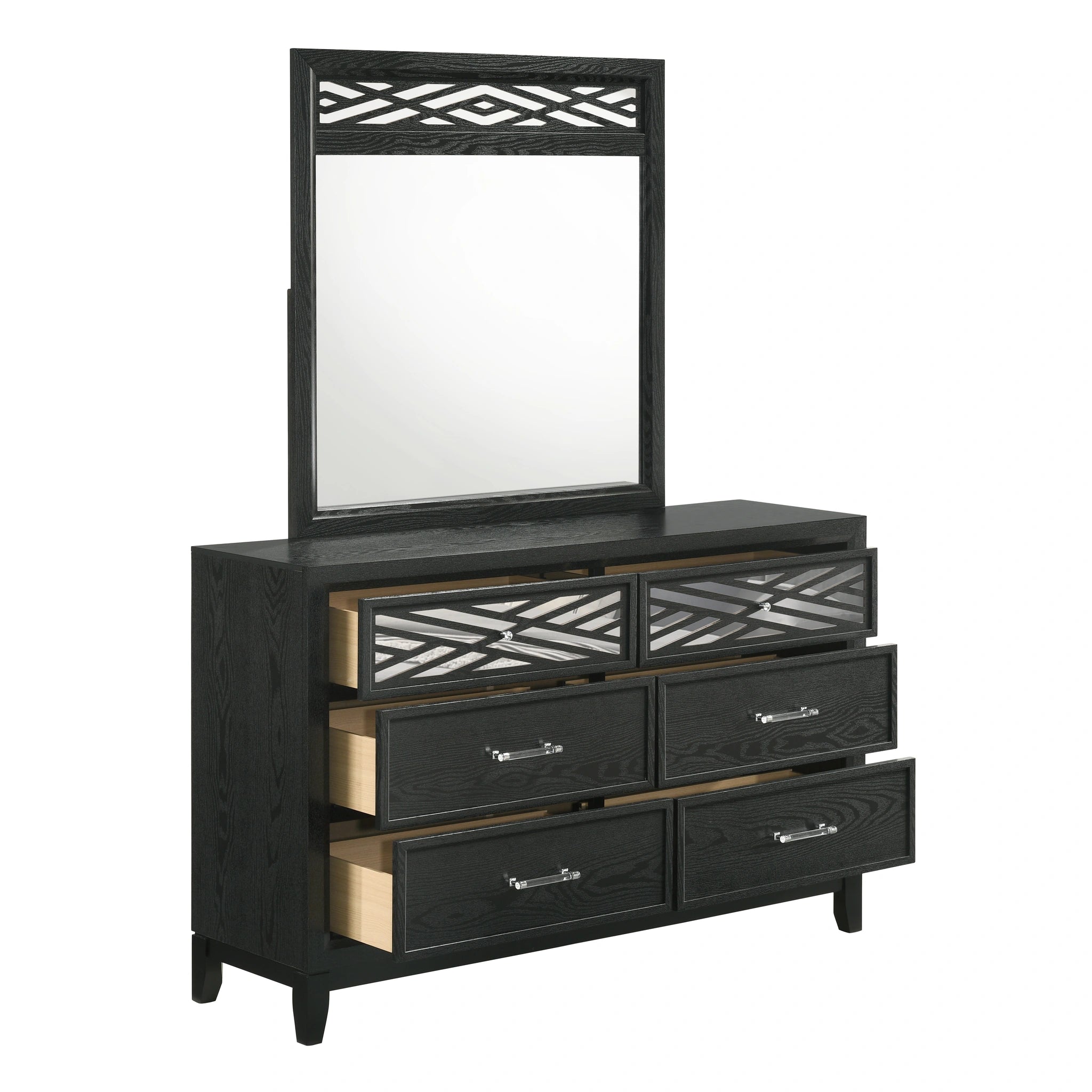 Obsidian Mirror-Black