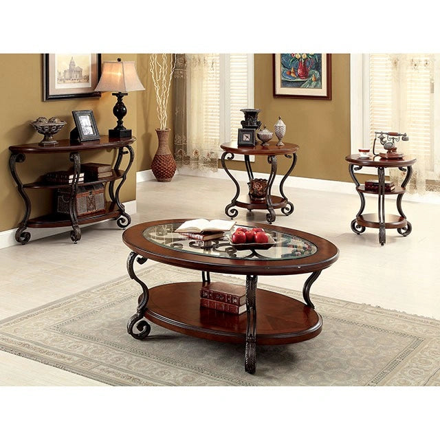 MAY Brown Cherry Sofa Table