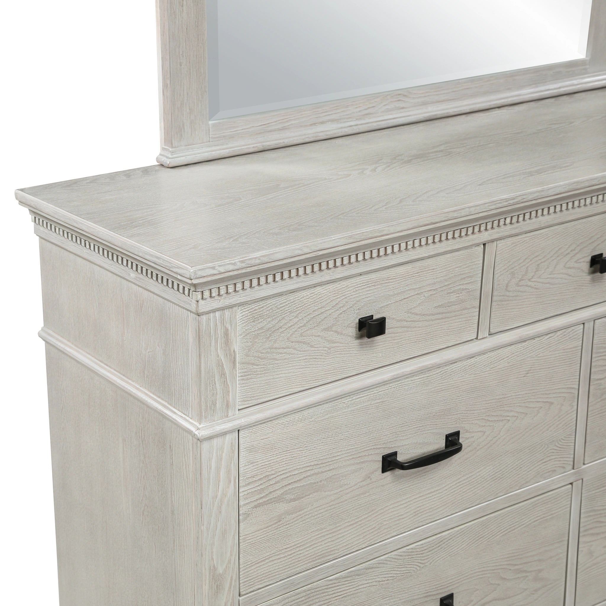 Silver Sands Mirror-Gray