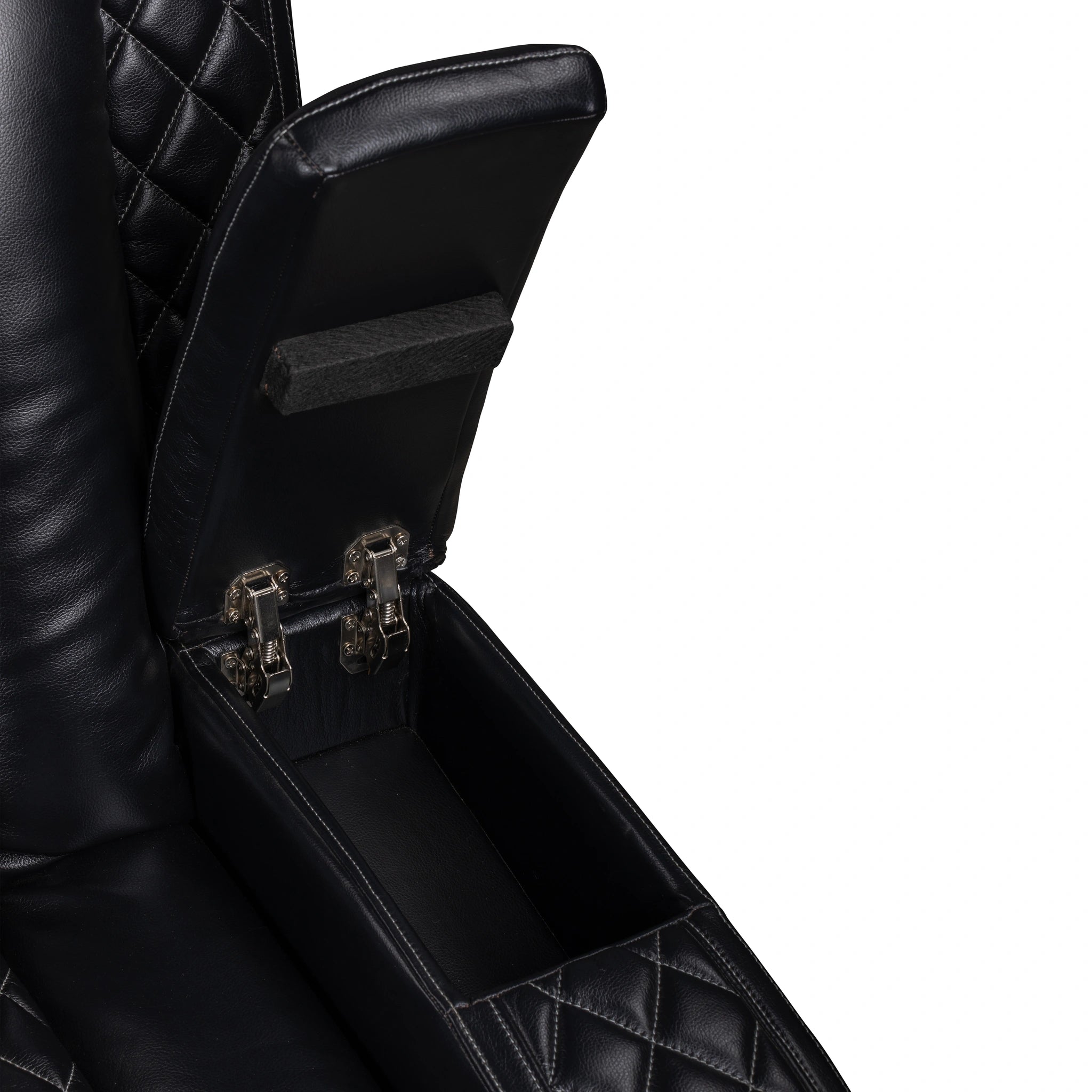 Orion Ii Raf Console Loveseat W/ Pwr Fr & Hr-Black