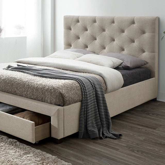 SYBELLA Twin Bed, Beige
