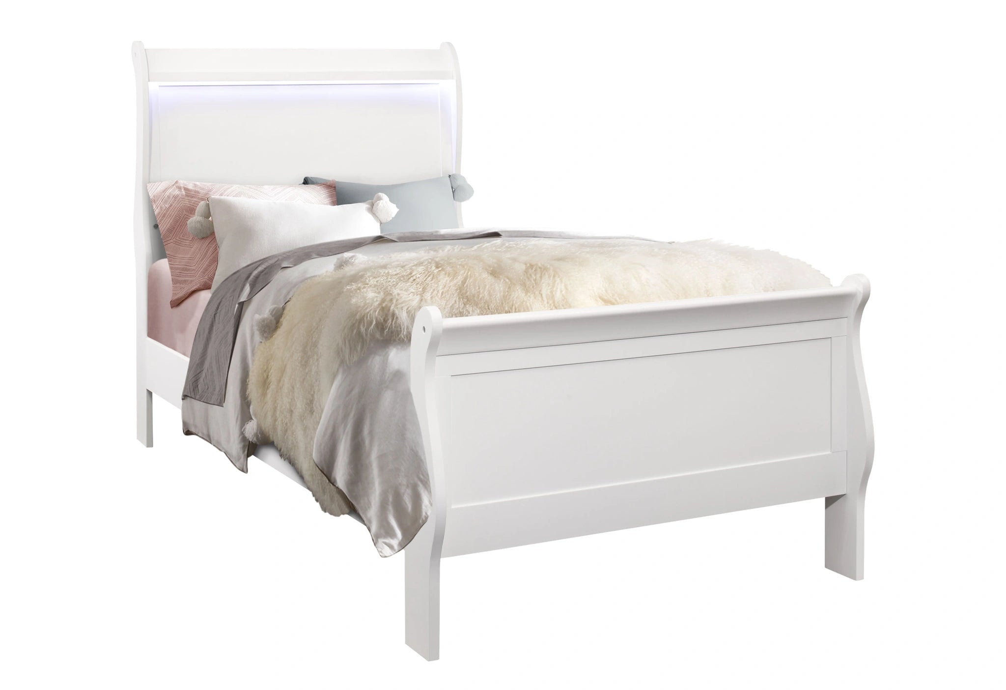 Charlie Twin Bed with LED