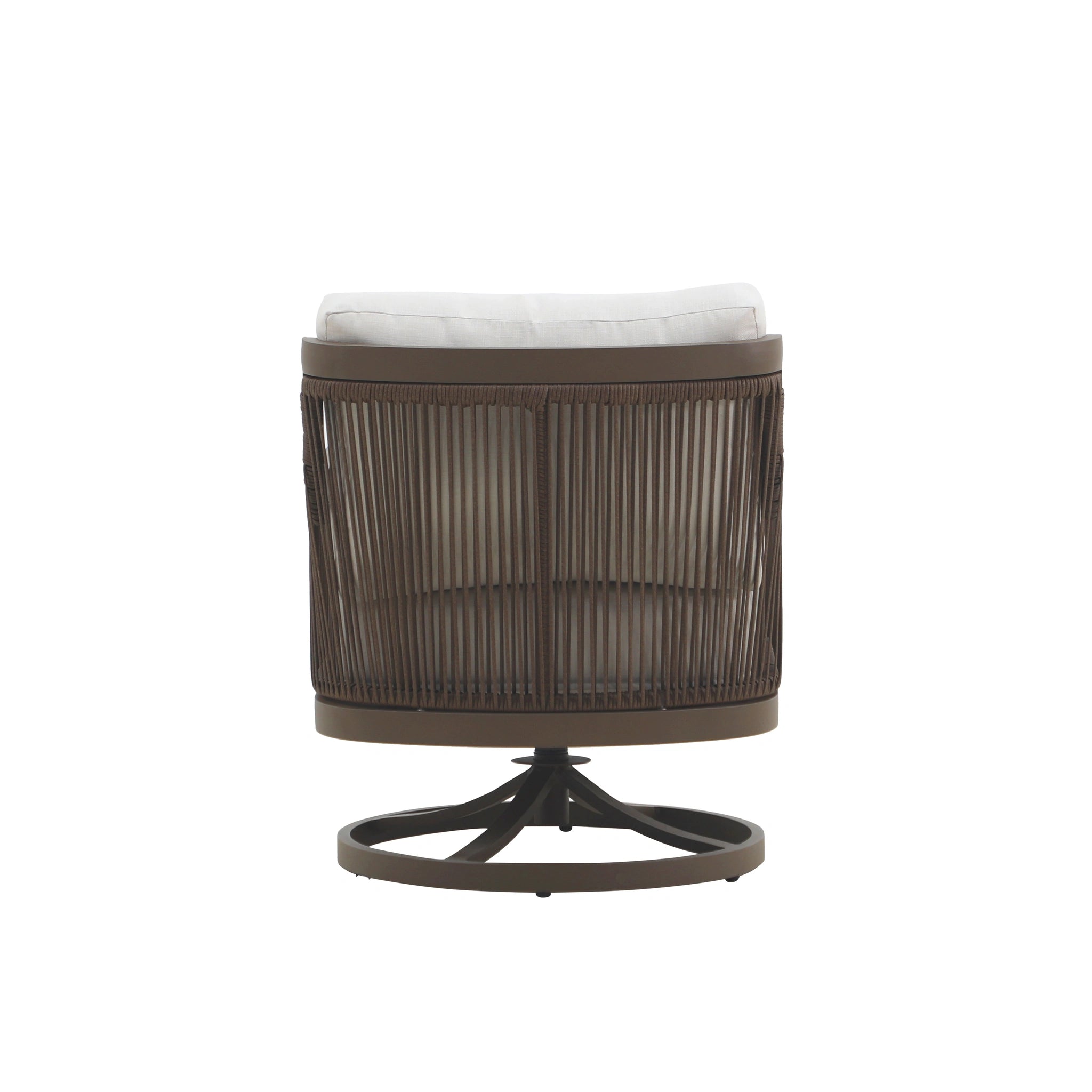 Genova Patio Swivel Club Chair W/Accent Pillow (2 Per Carton)