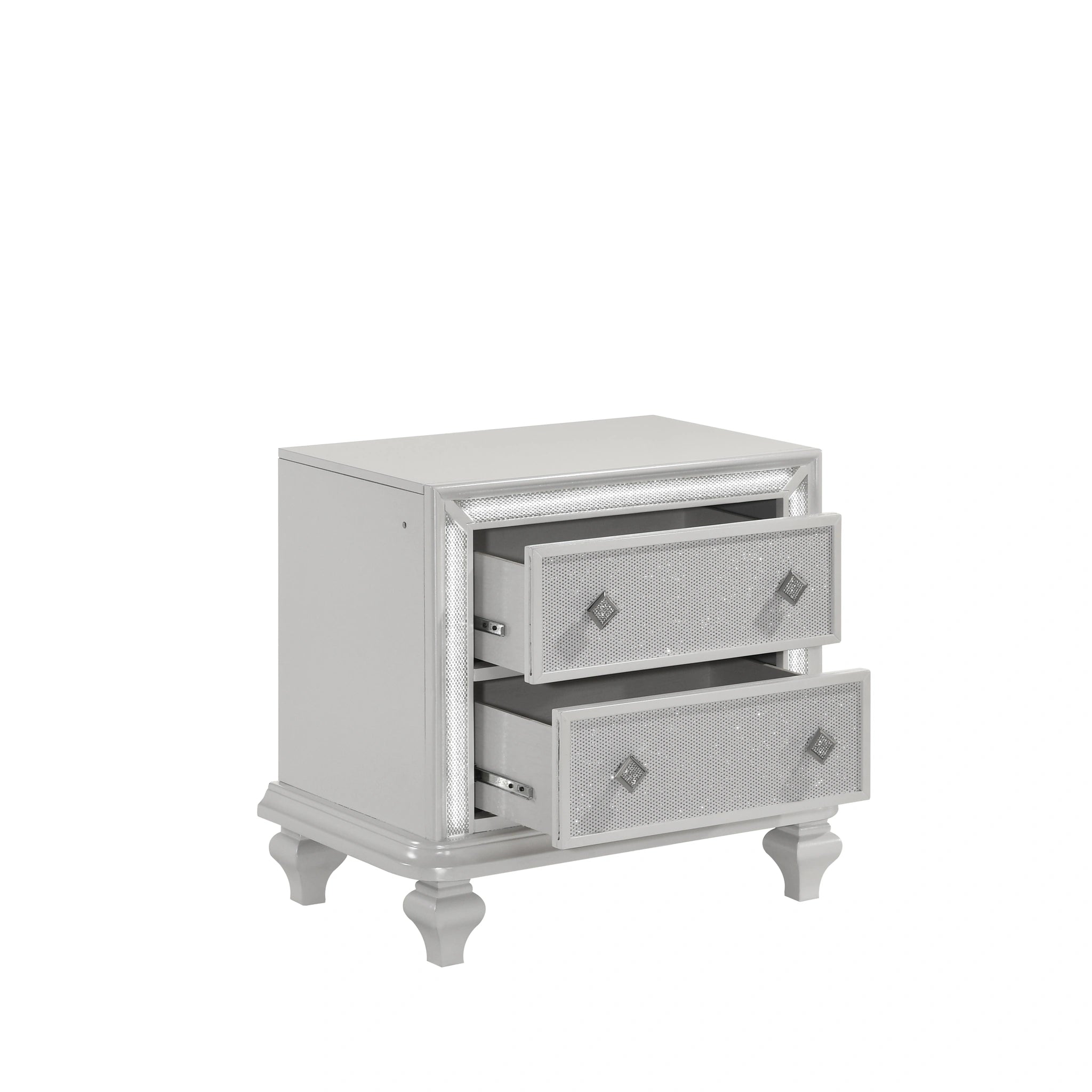 Stardust Nightstand-White