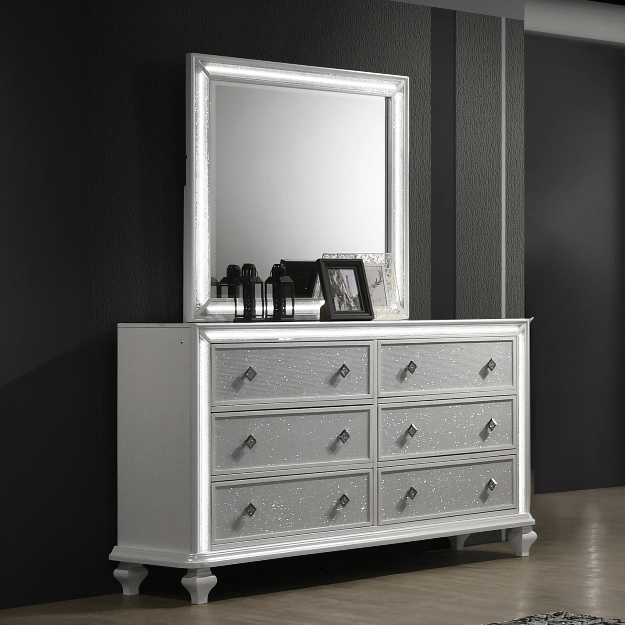 Stardust Mirror-White