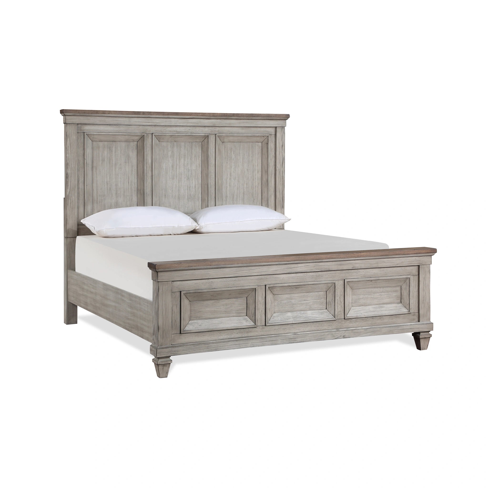 MARIANA Eastern King-California King EK/WK FOOTBOARD & SLATS-VINTAGE CREME