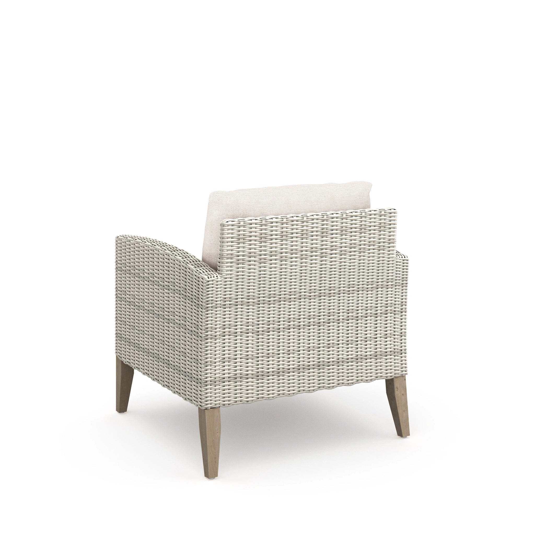 Carezza 5 Pc Set - Sofa, 2 Club Chairs, 2 Stools- Taupe