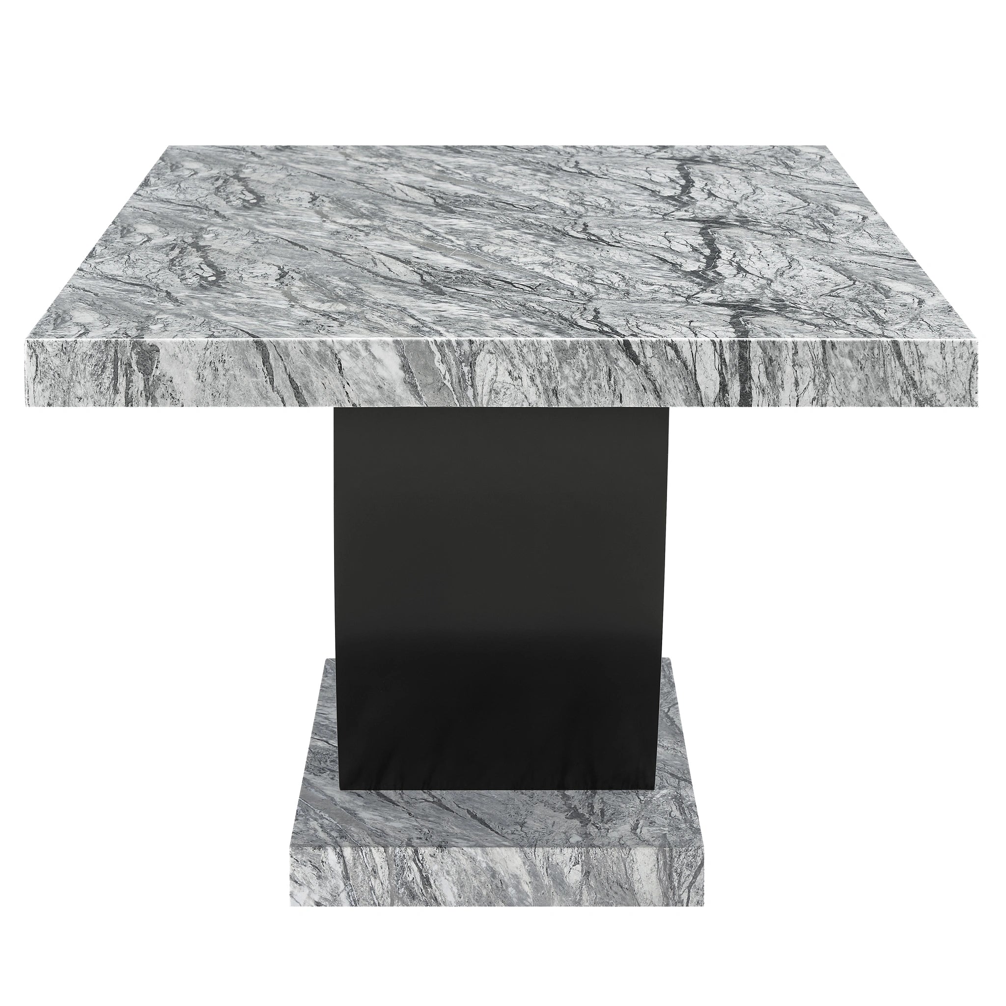 Lyra Dining Table Top And Base Bottom Marble