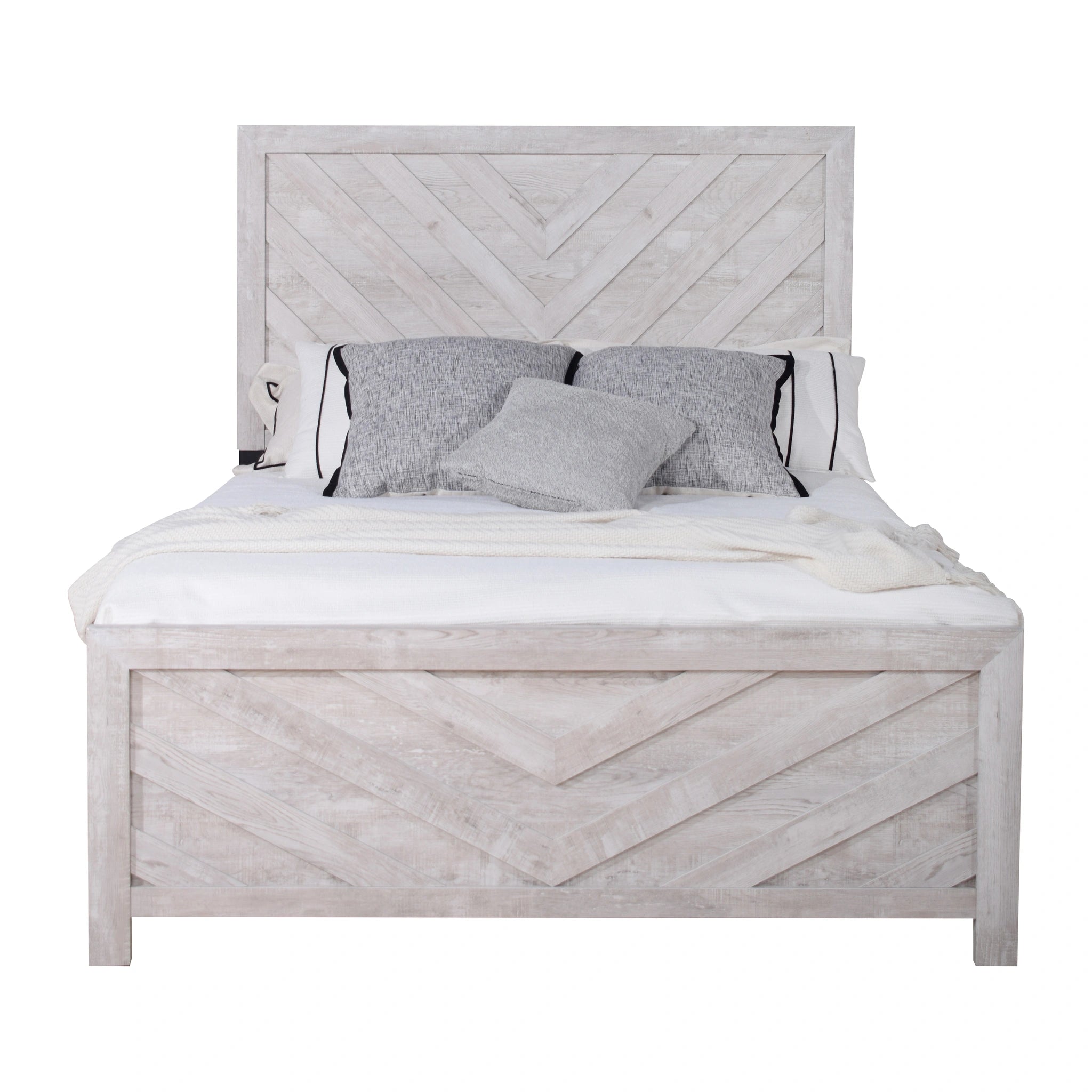 Biscayne 6/6 Ek Hb,Fb, & Slats-Driftwood