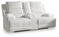 Rhines Falls Power Reclining Loveseat with Console