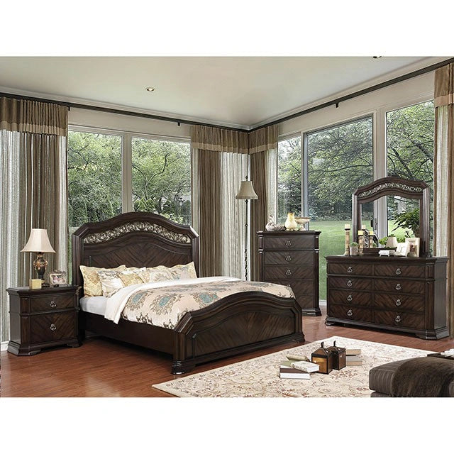 Calliope Espresso Cal.King Bed