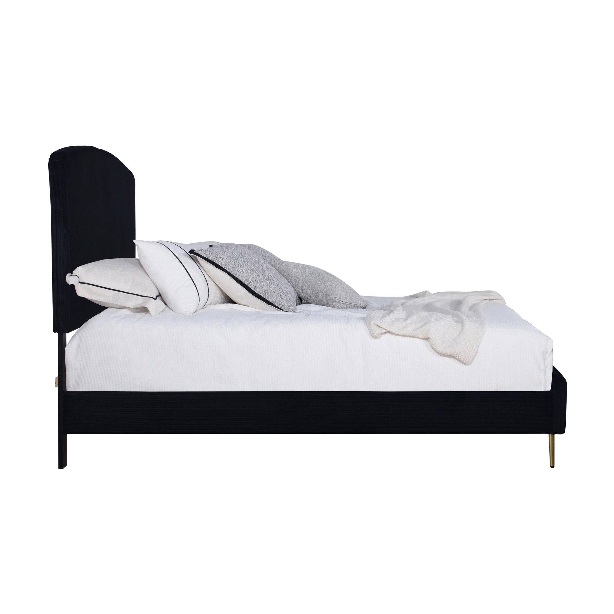 Kailani 6/6 Ek Hb,Fb, & Slats-Black