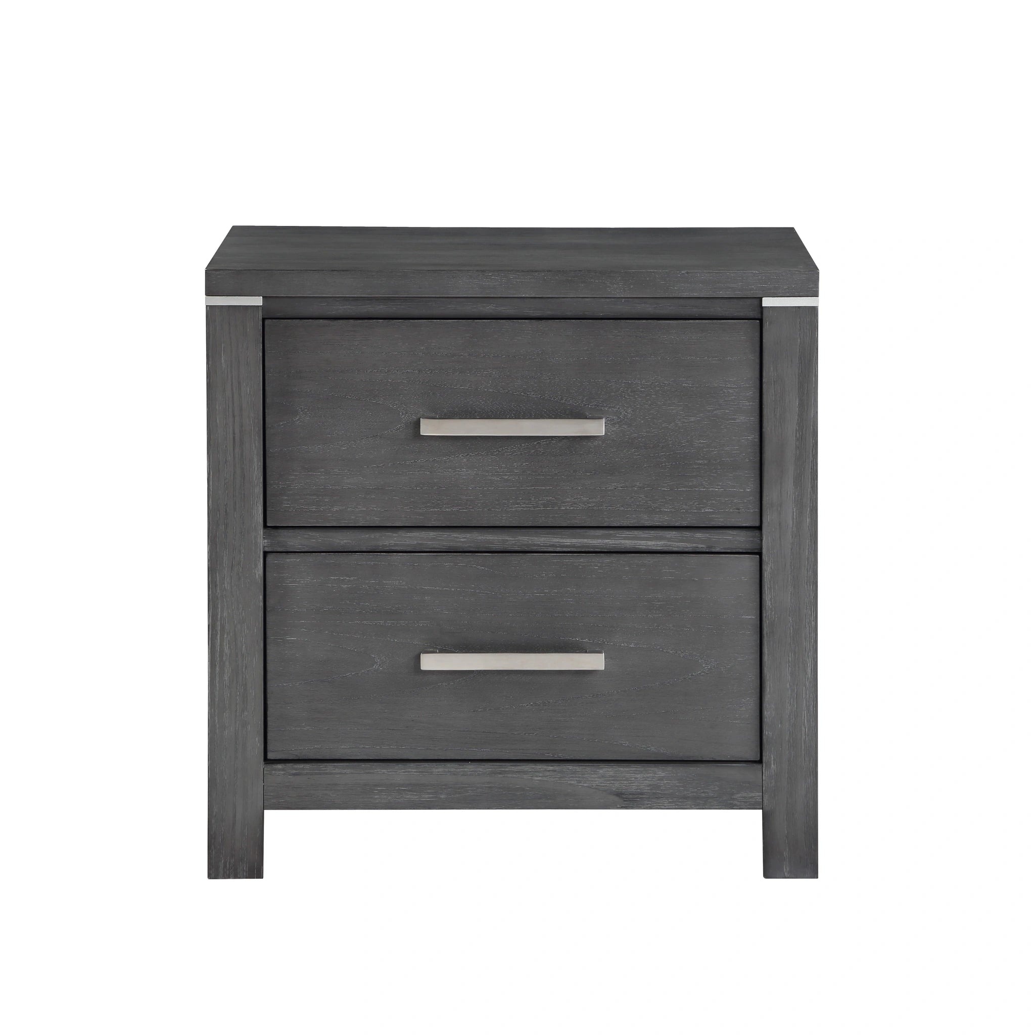 Odessa Nightstand-Charcoal