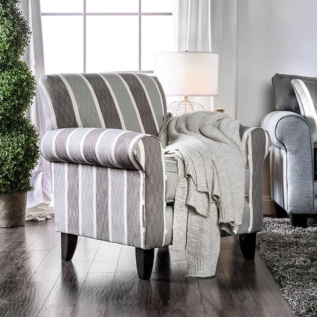 Misty Stripe Chair