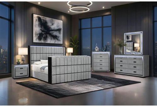 Isabella Grey Bed Group