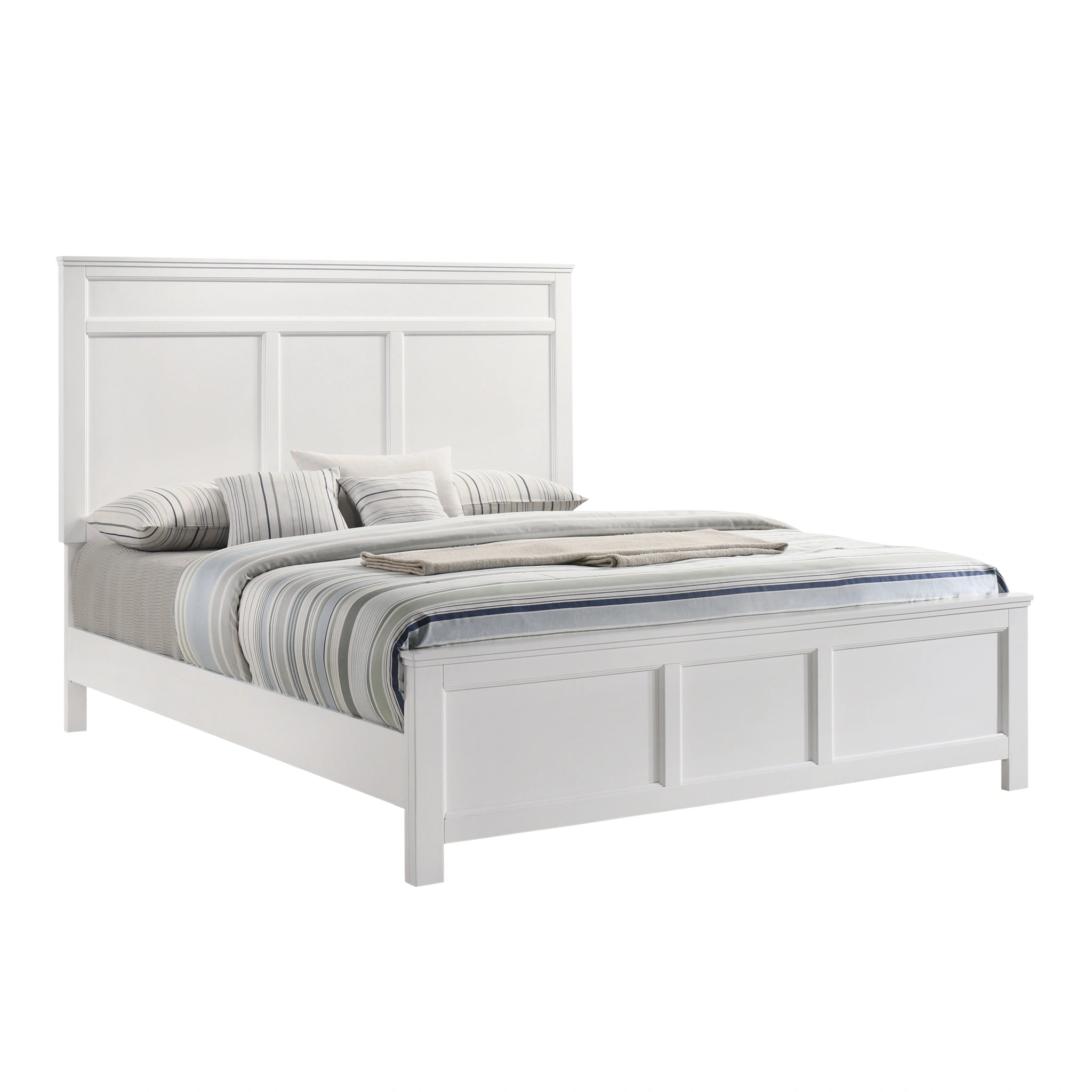 ANDOVER California King WK SIDE RAILS - WHITE