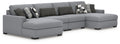 Bealton Sectional with Double Chaise