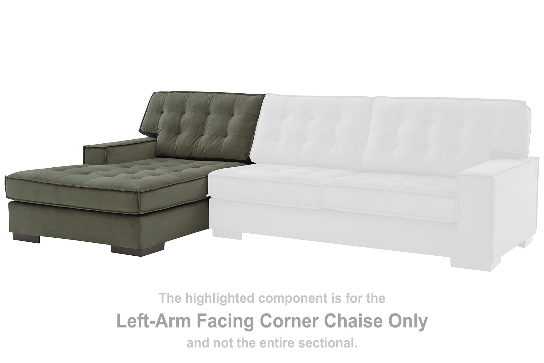 Caspian-Town Sectional with Chaise