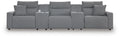 Modmax II 5-Piece Reclining Sectional with Consoles