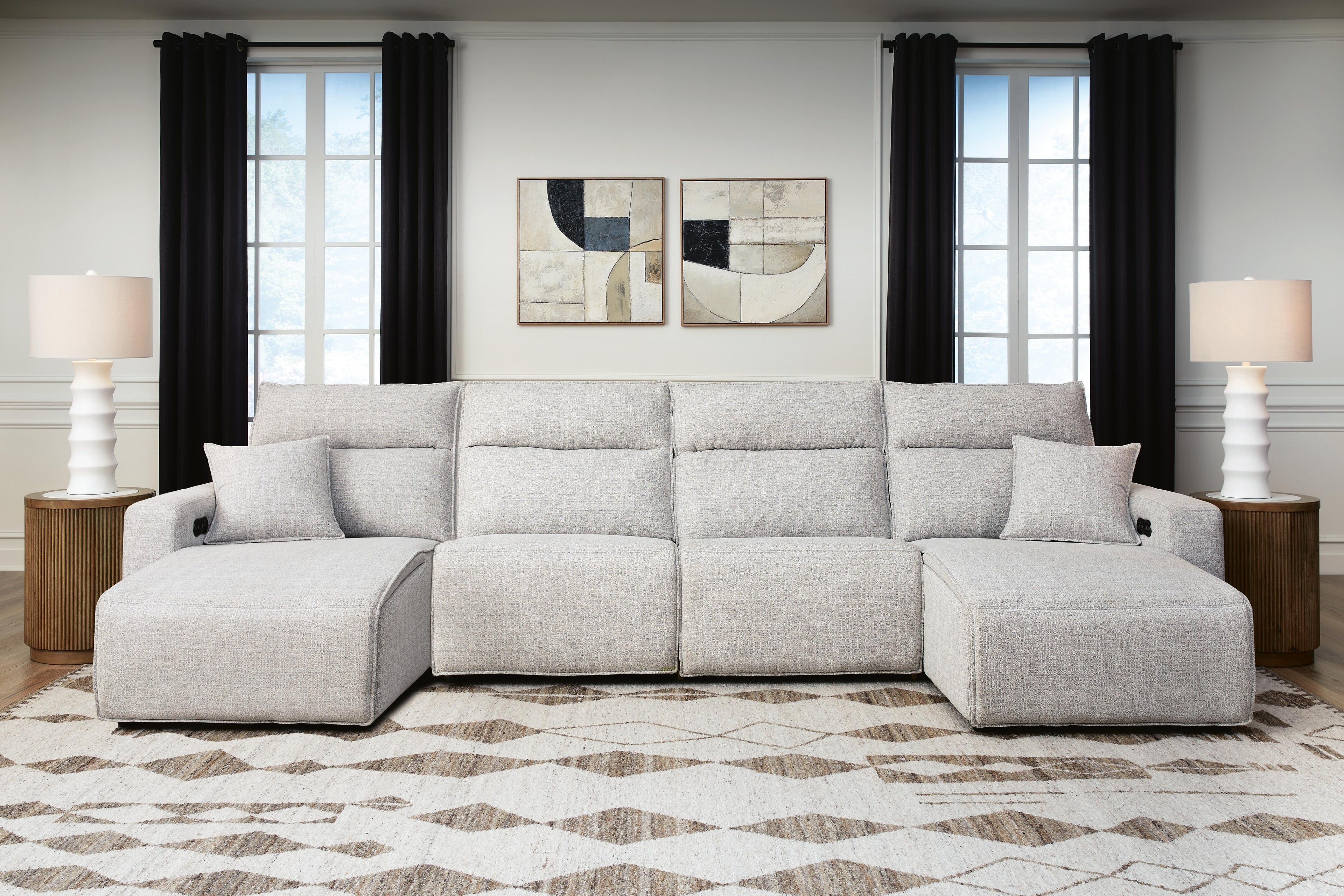 Modmax II Reclining Sectional with Double Chaise
