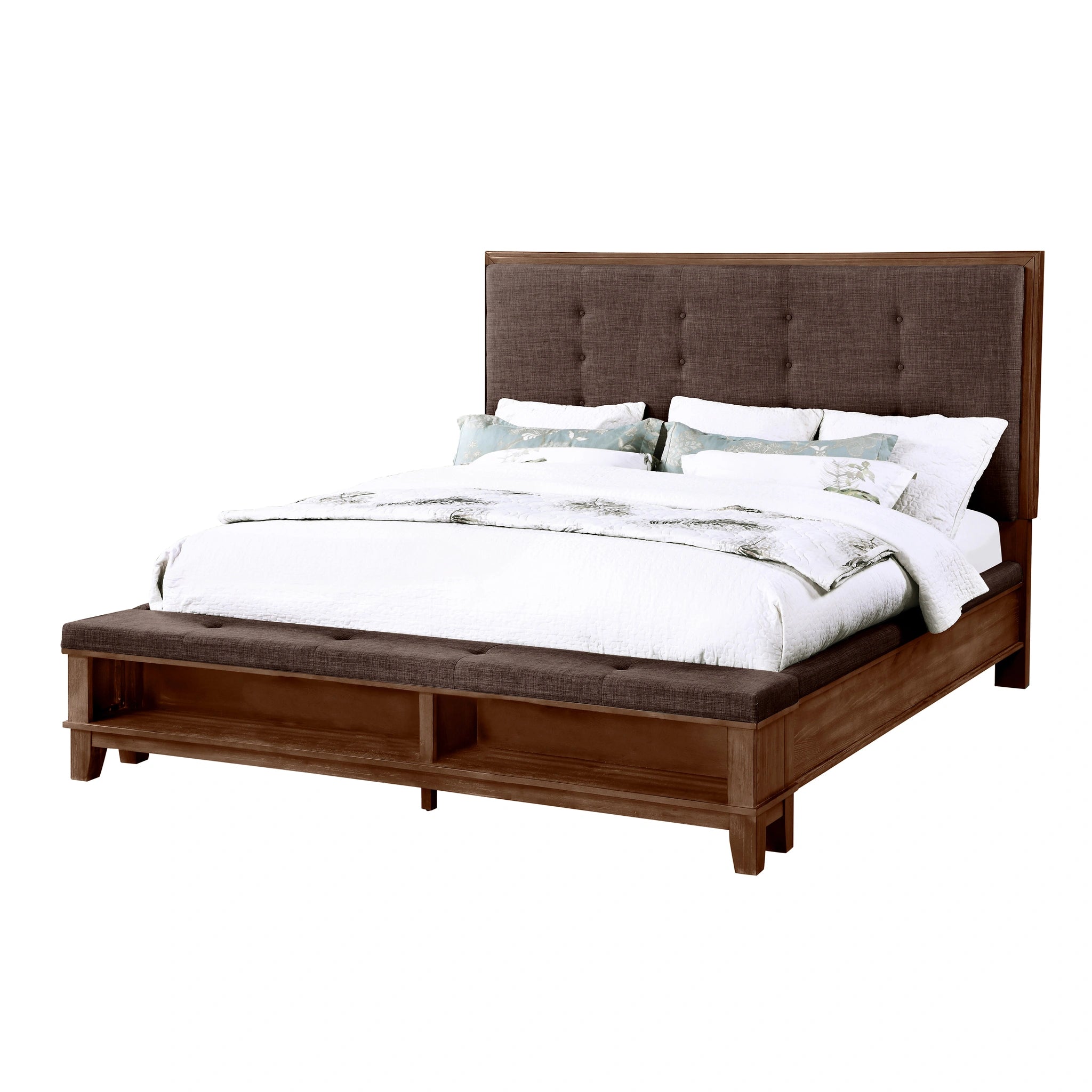 CAGNEY California King WK SIDE RAILS - CHESTNUT
