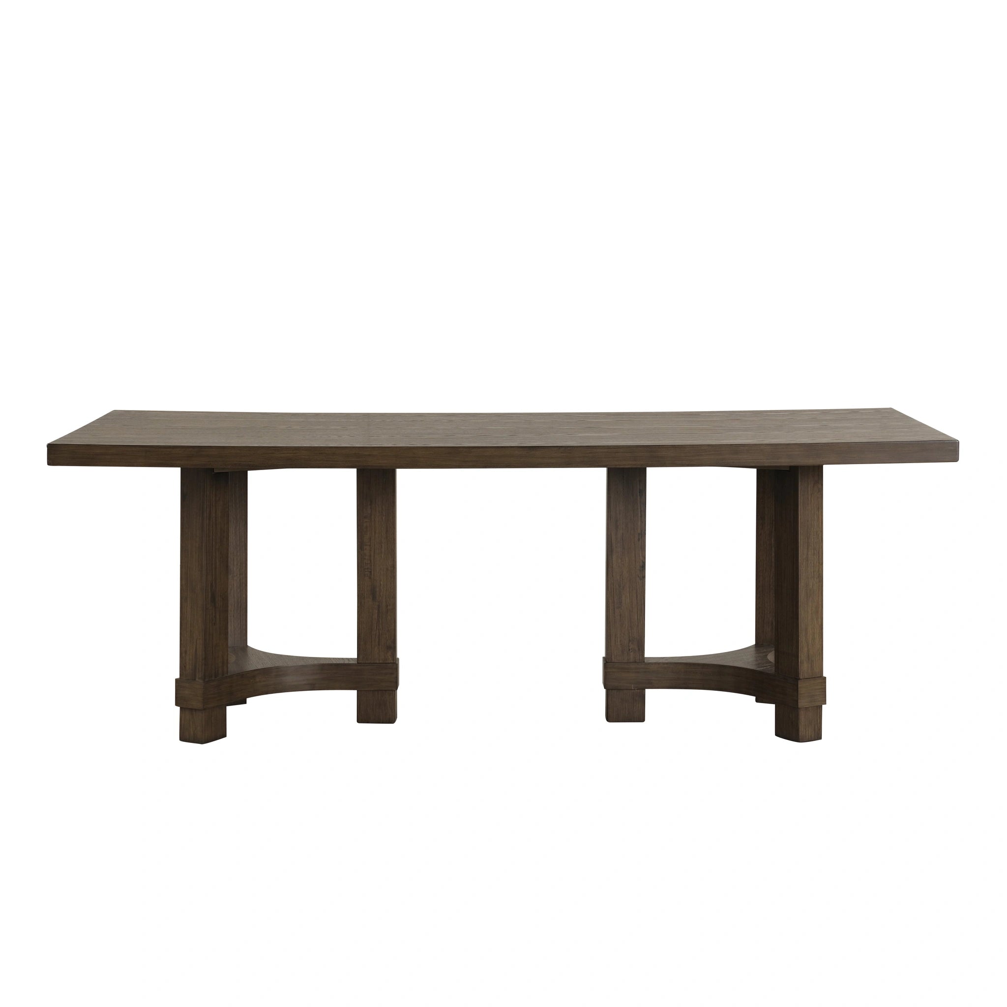 Cityscape Rectangle Dining Table Top-Walnut
