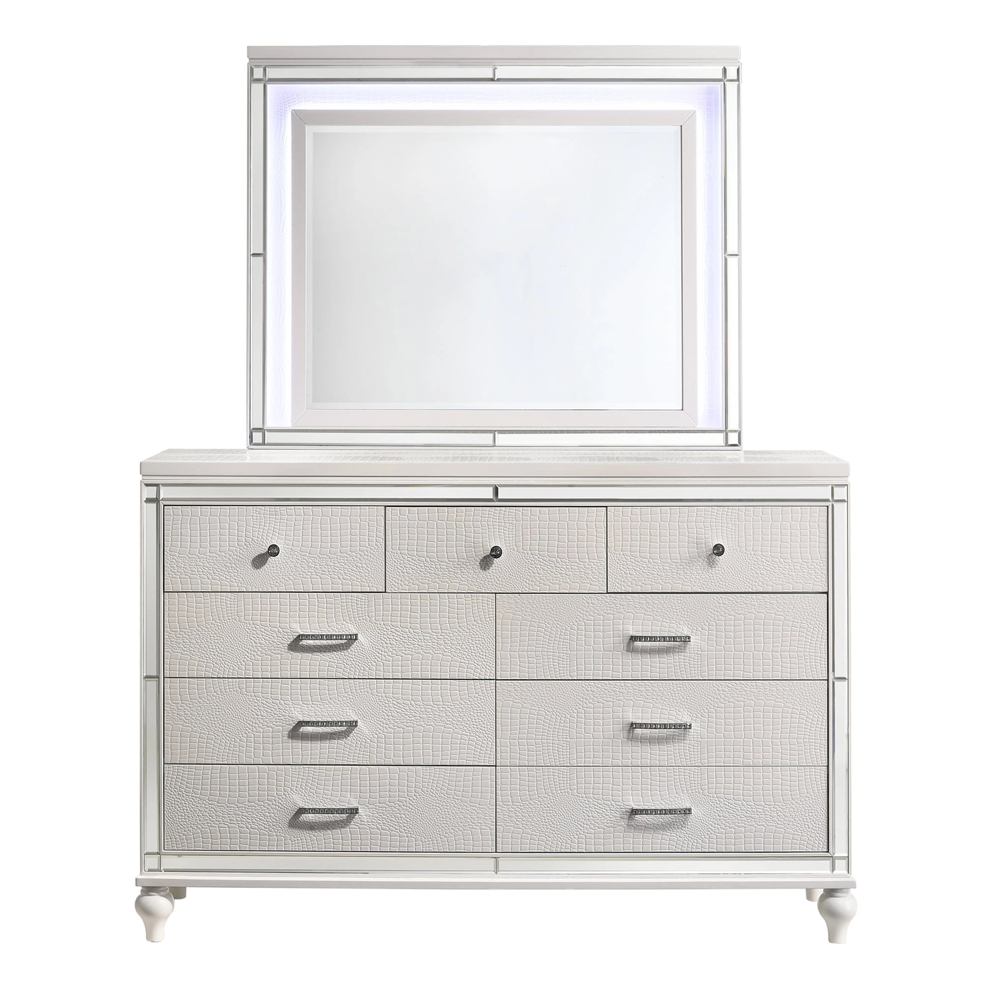 Valentino Lighted Mirror-White