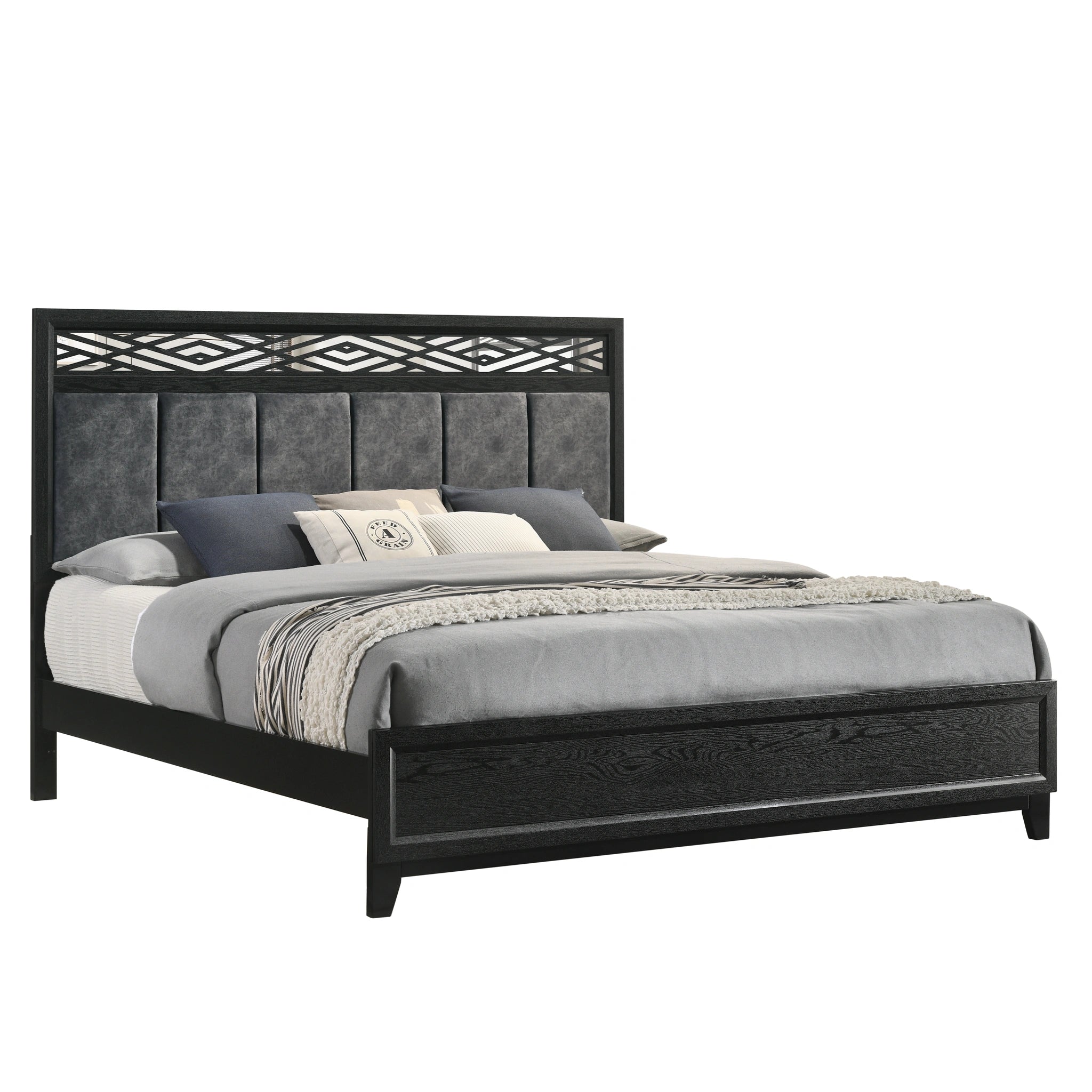 OBSIDIAN California King WK SIDE RAILS-BLACK