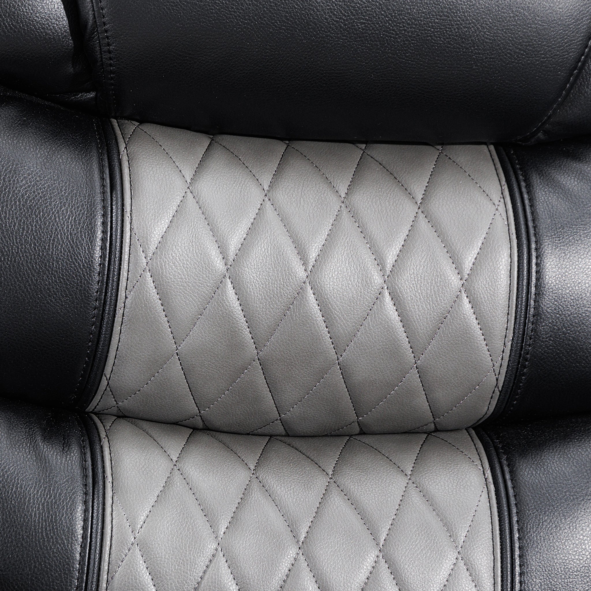 Nikko Glider Recliner W/Pwr Fr-Black/Gray