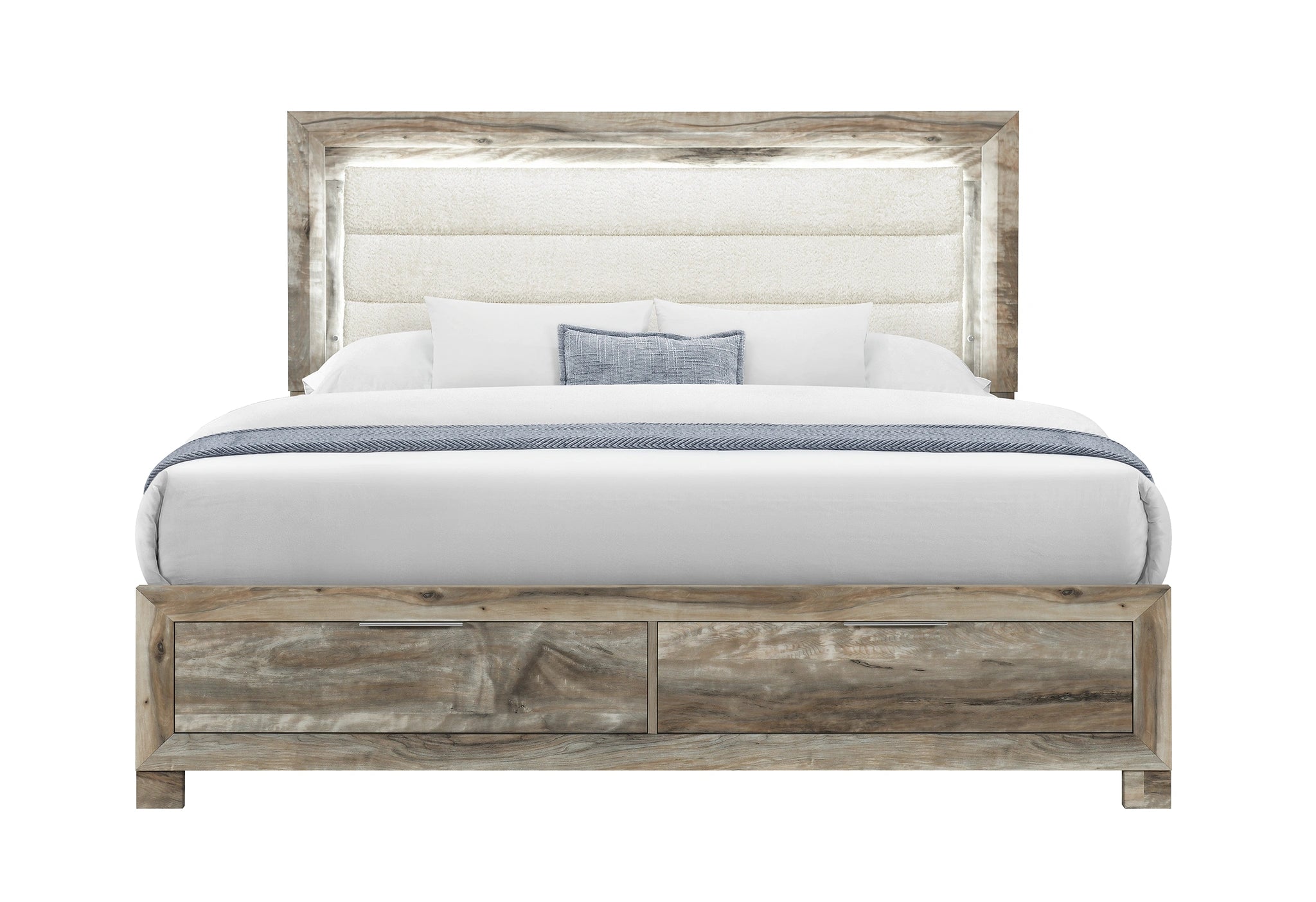 Callie Brown Bed with Storage