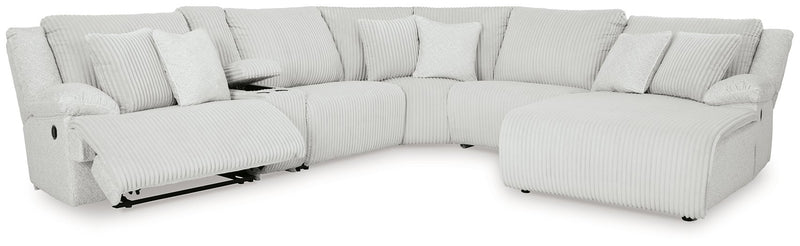 Top Tier Reclining Sectional with Chaise