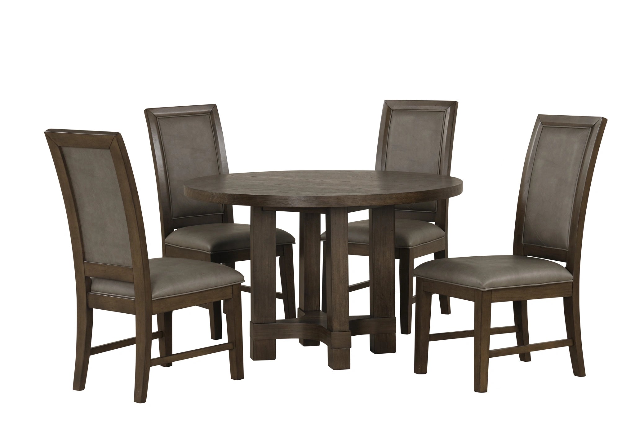 Cityscape Round Dining Table-Walnut