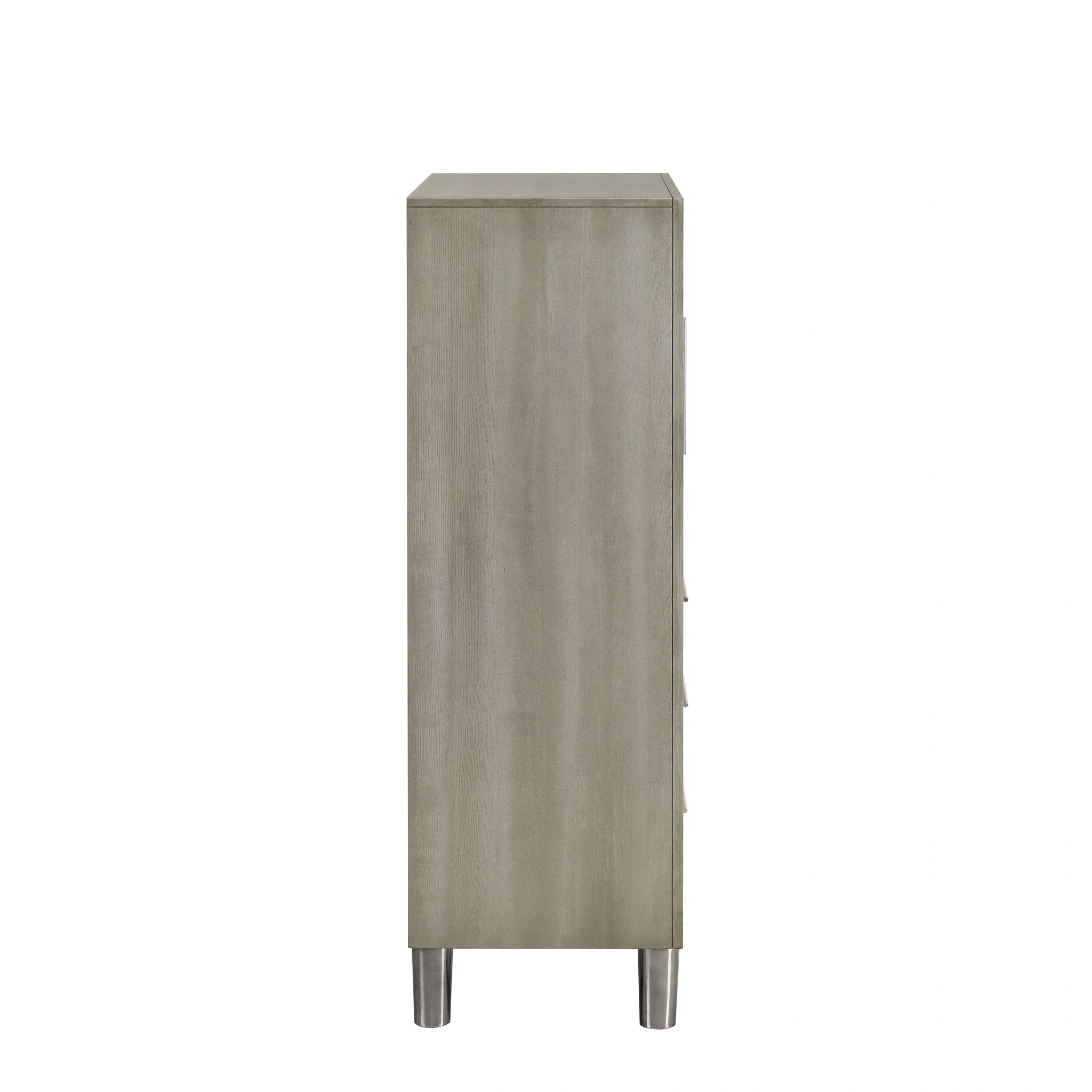 Lennox Door Chest With Led Light-Gray