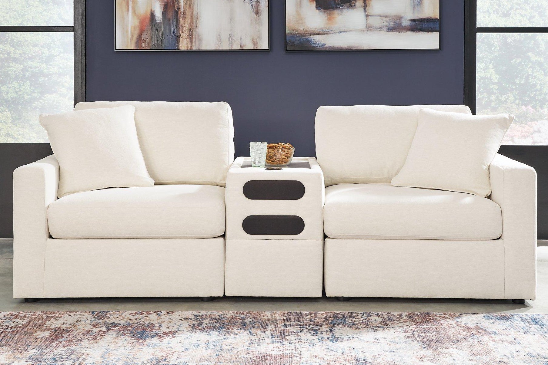Modmax Sectional Loveseat with Audio System image