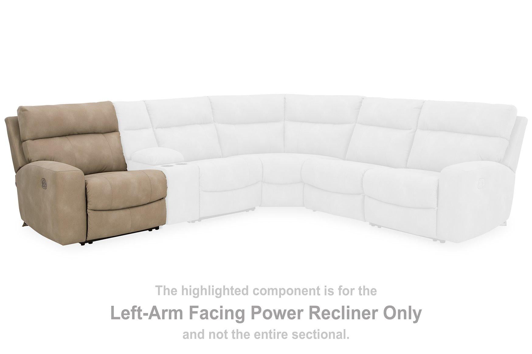 Next-Gen DuraPella Performance Fabric 3-Piece Dual Power Reclining Modular Sofa