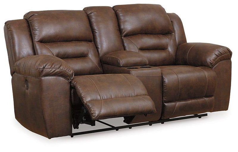 Stoneland Power Reclining Loveseat with Console