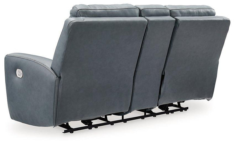 Mindanao Power Reclining Loveseat with Console