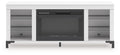Brollevi 60" TV Stand with Electric Fireplace