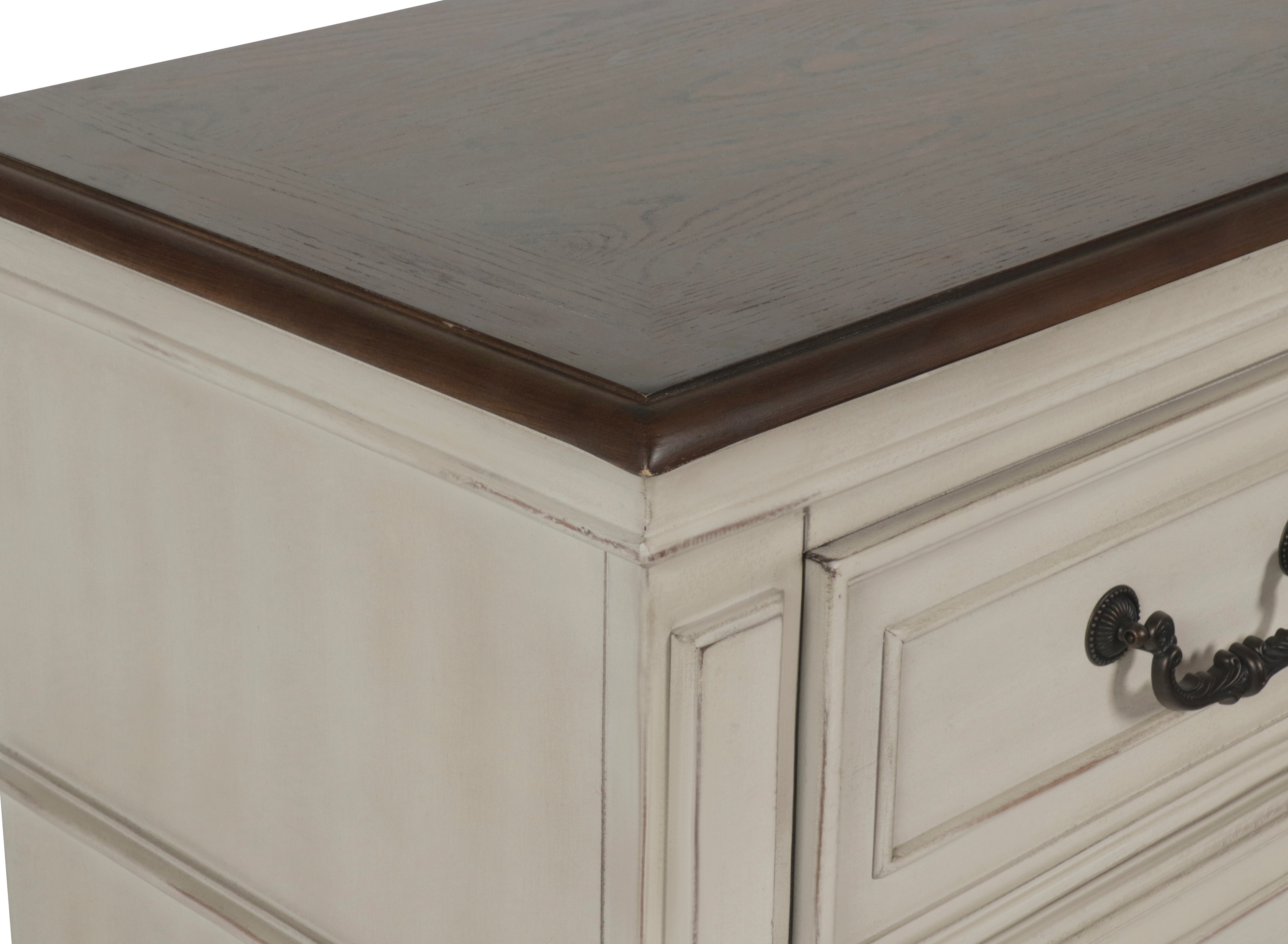 Anastasia Nightstand - Ant. White