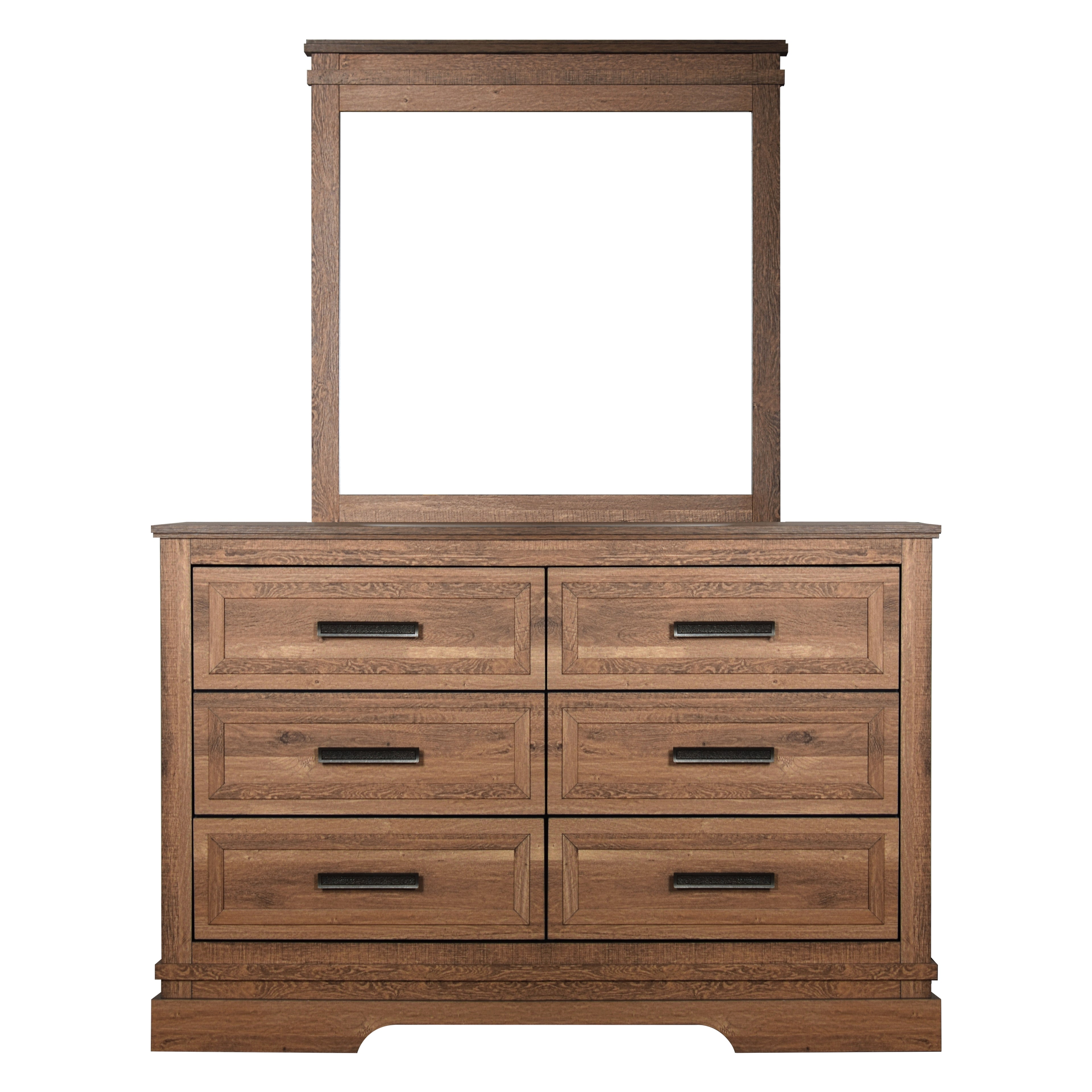 Coventry Hall Mirror-Pecan