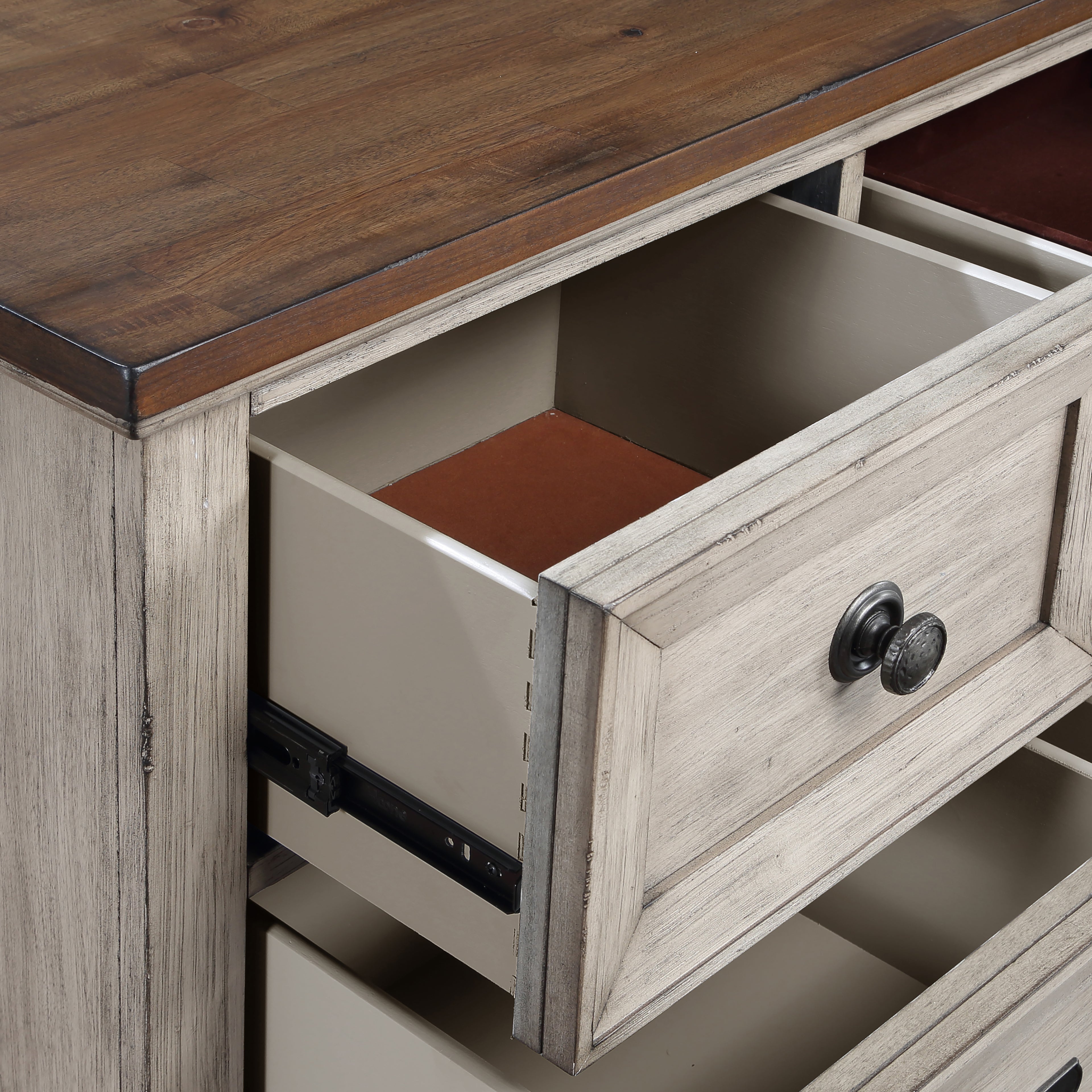 Mariana Dresser -Vintage Creme