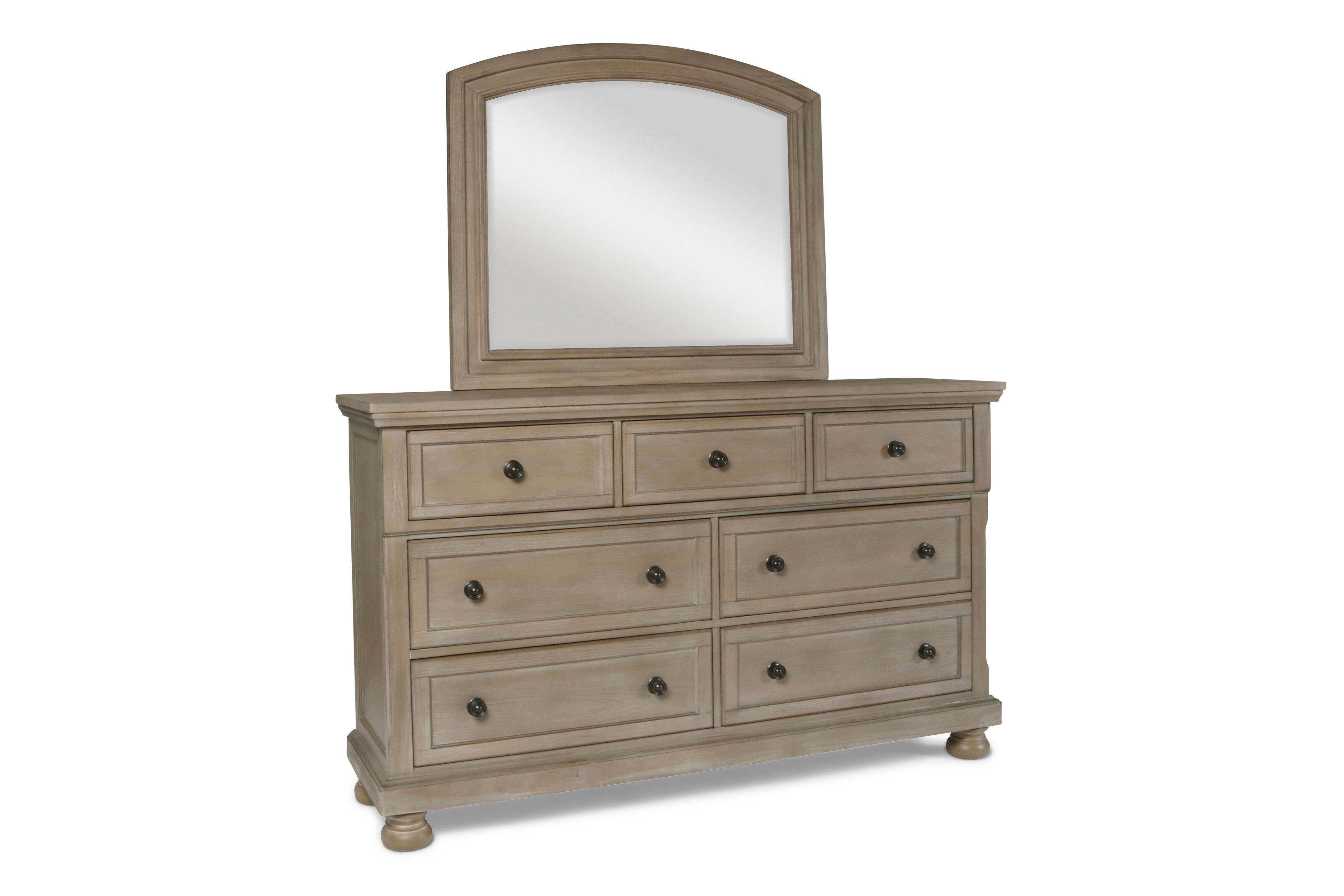 Allegra Mirror-Pewter