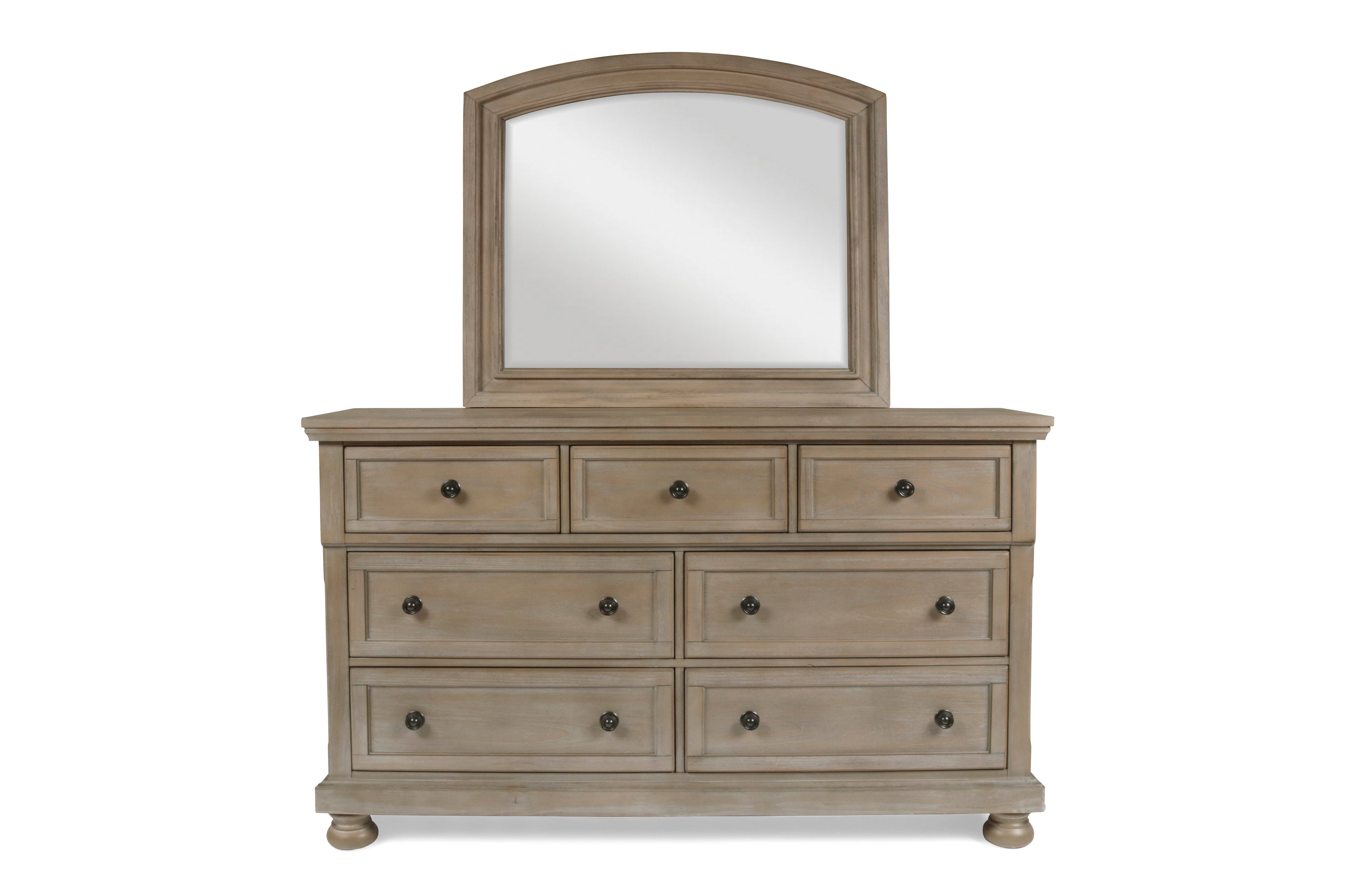 Allegra Mirror-Pewter