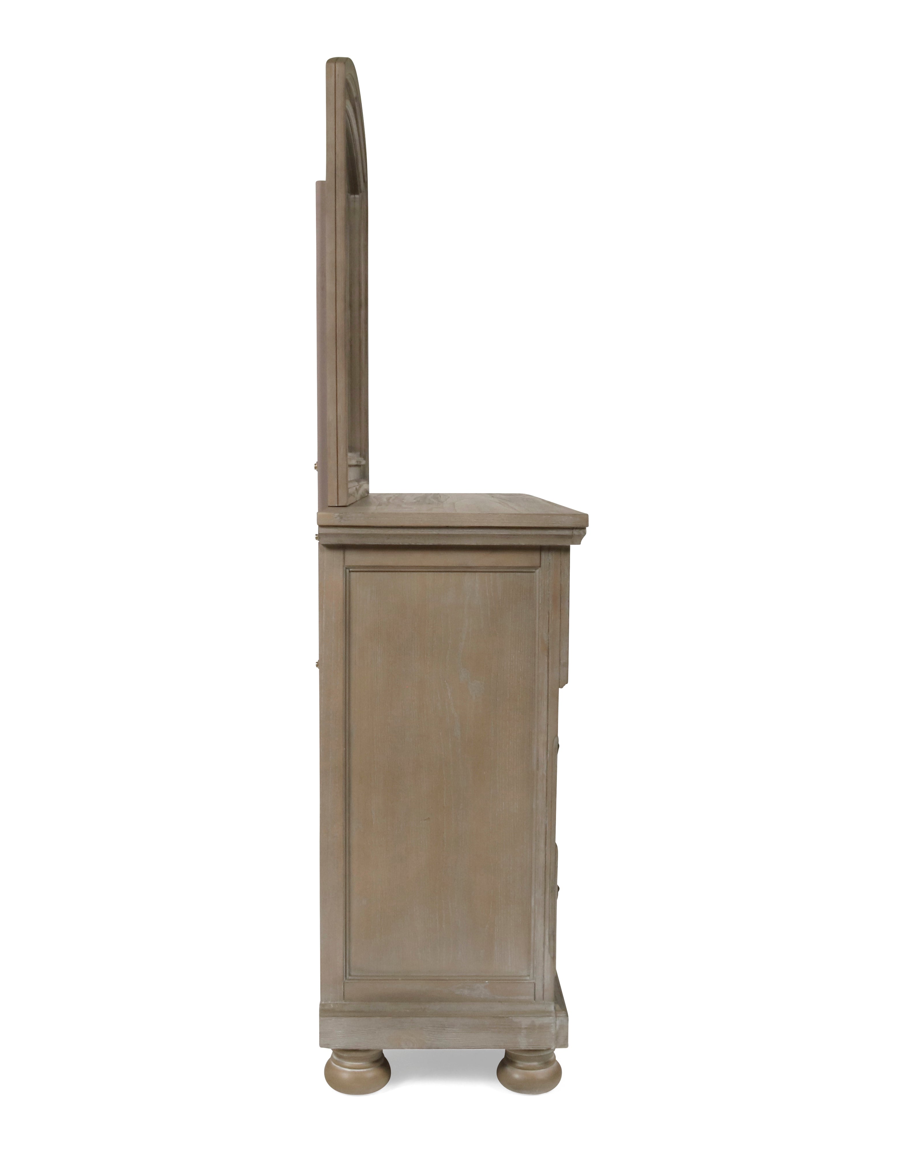 Allegra Mirror-Pewter