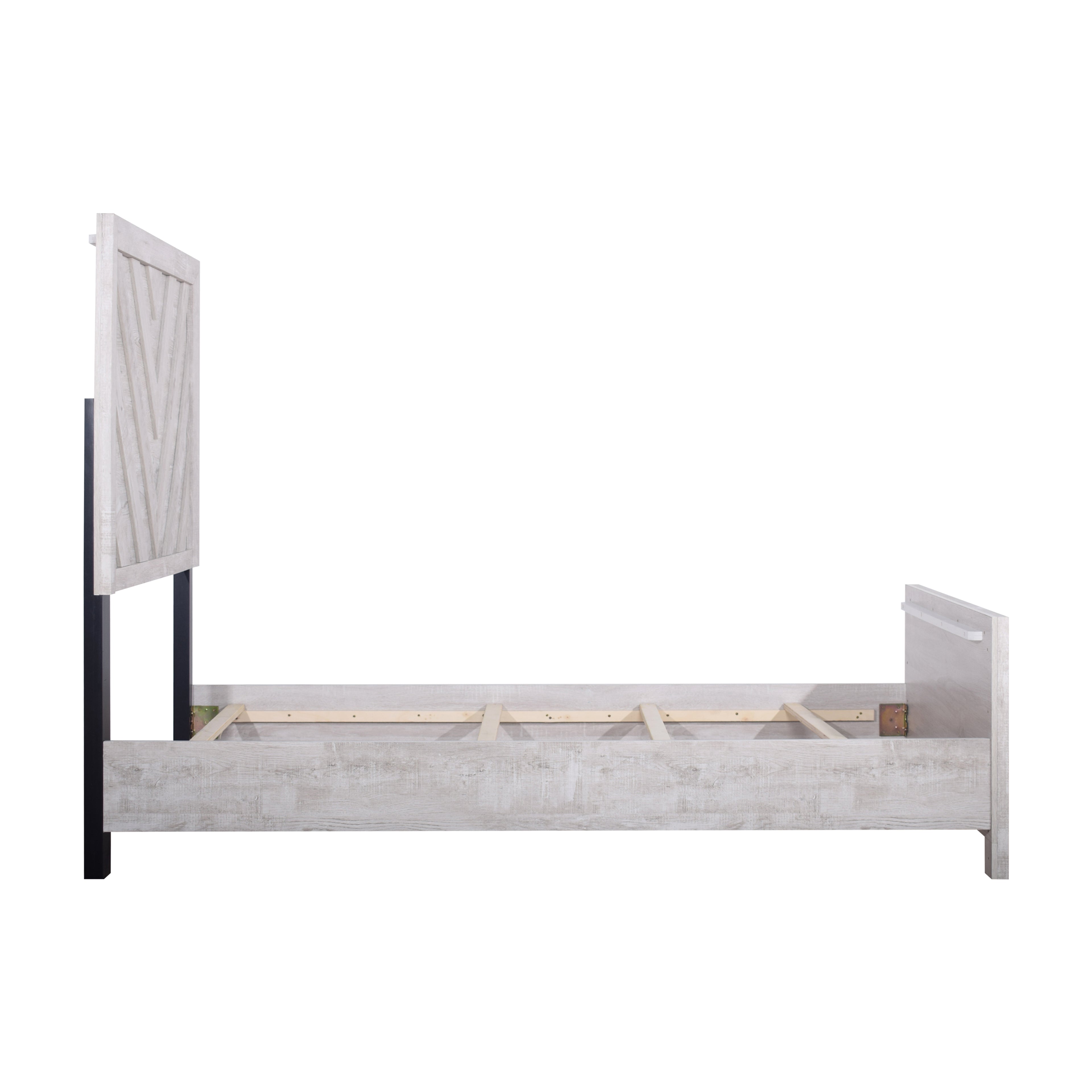 Biscayne 3/3 T Hb,Fb, & Slats-Driftwood