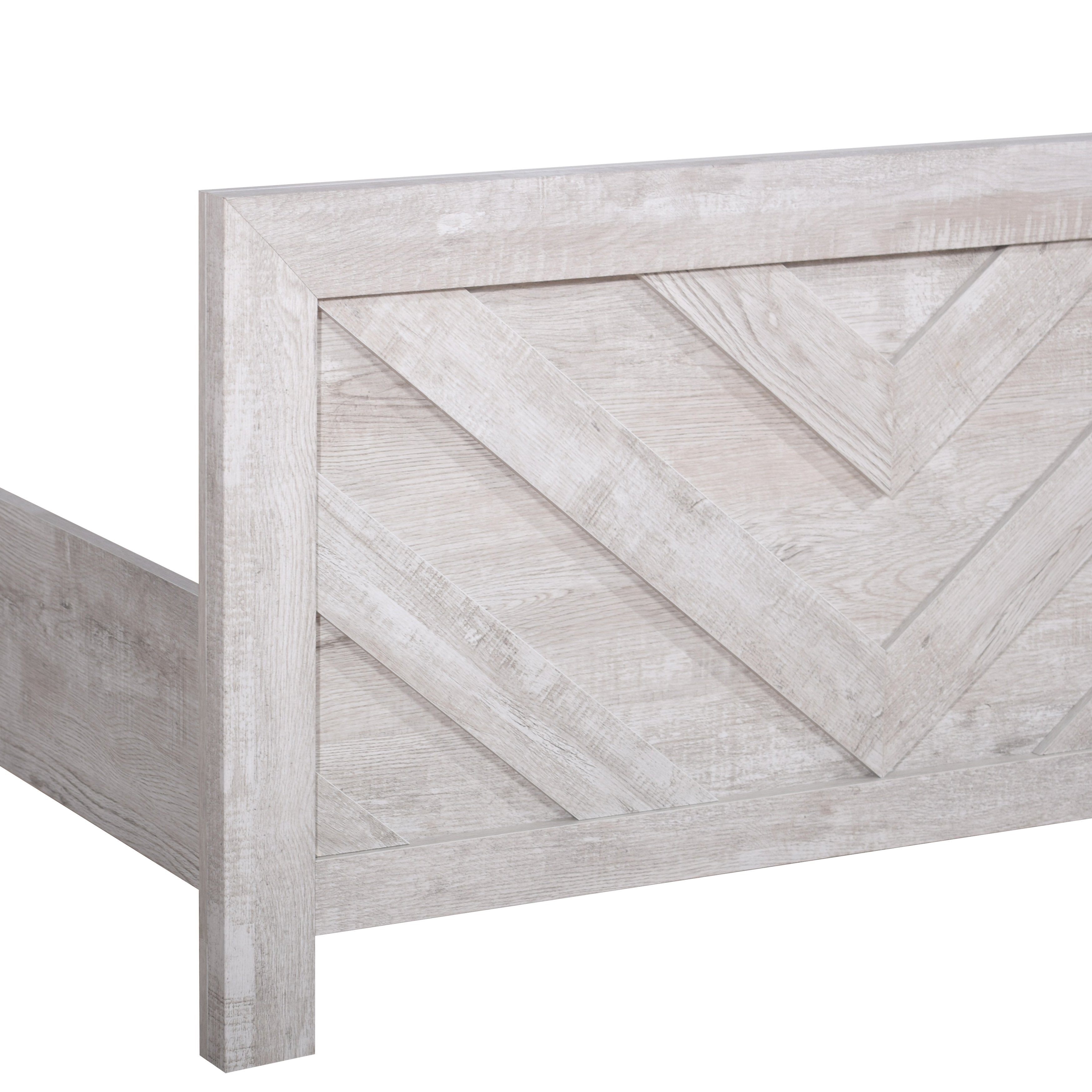 Biscayne 3/3 T Hb,Fb, & Slats-Driftwood