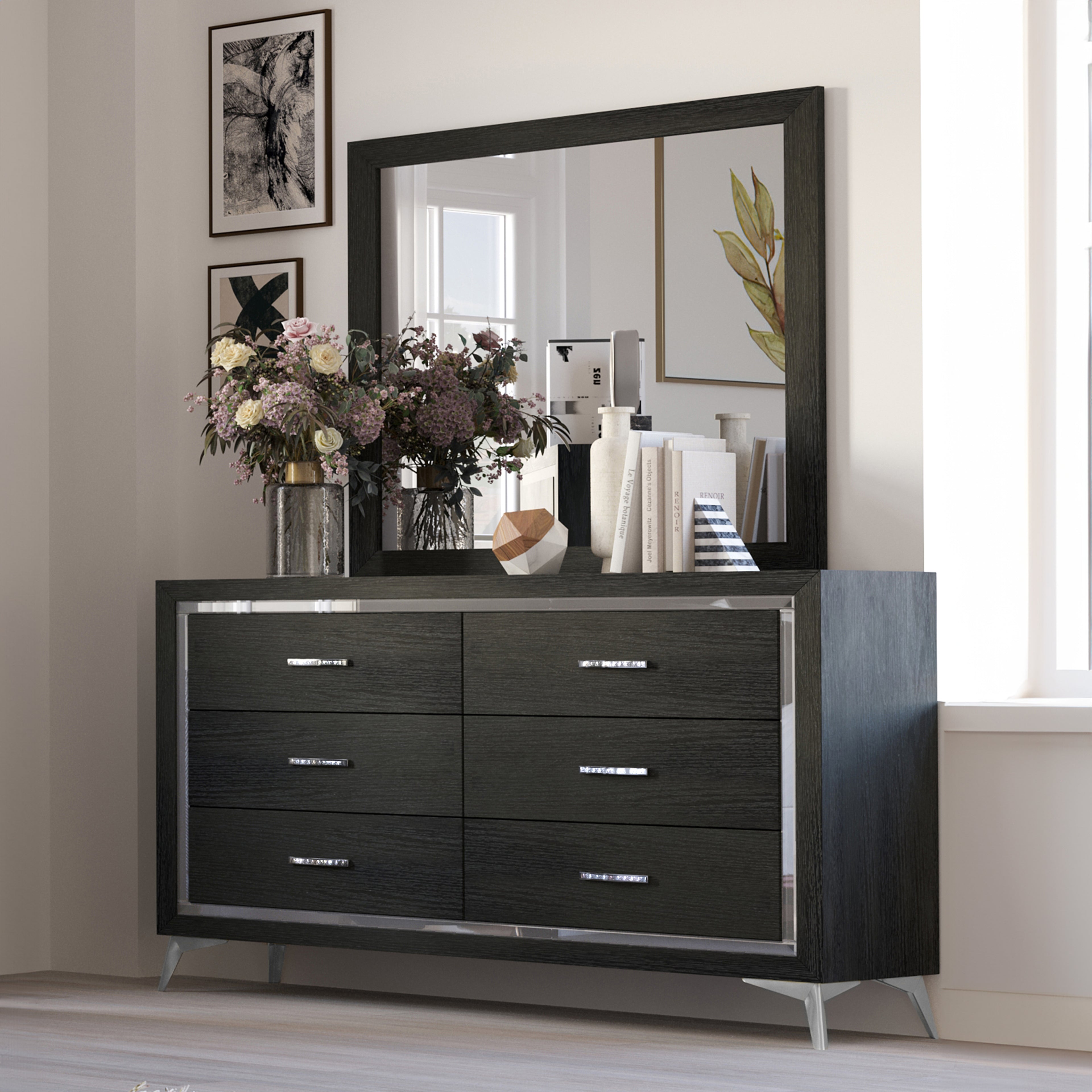 Huxley Mirror-Black