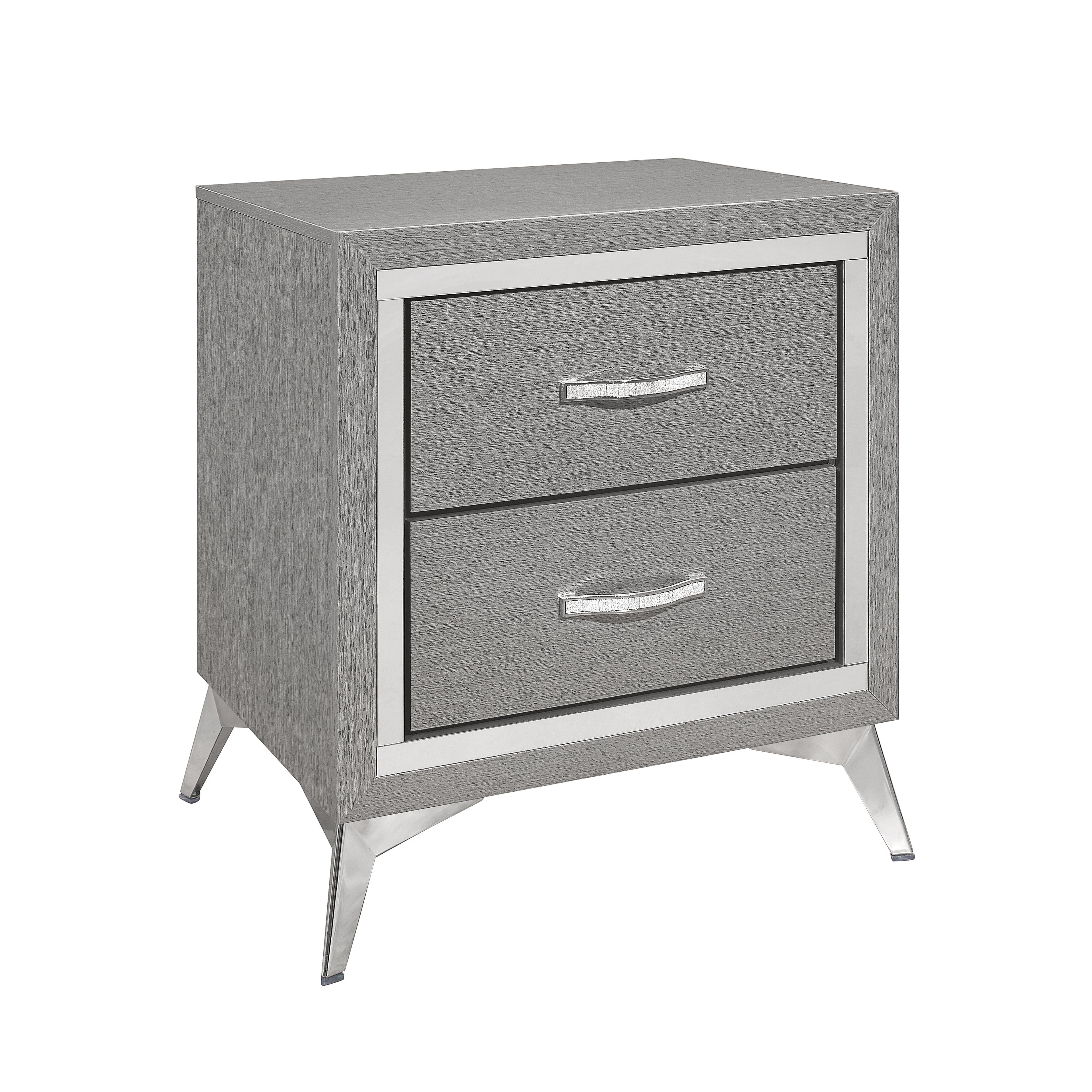 Huxley Nightstand-Gray