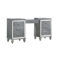 Valentino Dressing Table-Silver