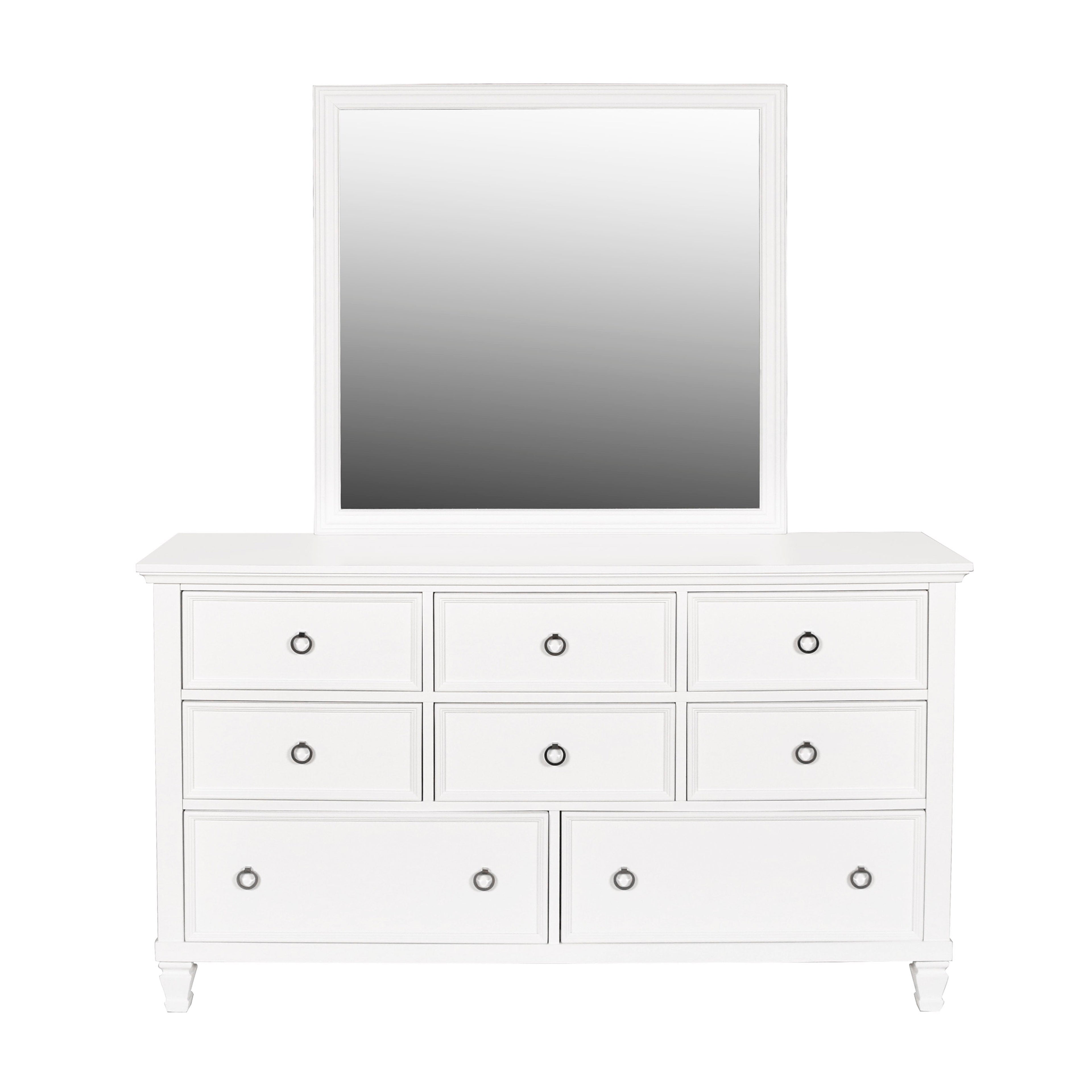Tamarack Mirror- White